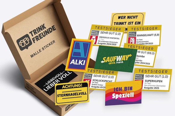 Sticker Set mit 80 Stickern